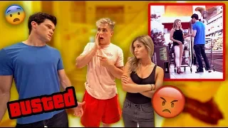 WE CAUGHT HIM CHEATING ON HIS GIRLFRIEND!