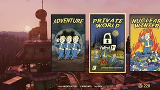 Нагибаю в Fallout 76 часть 1 Бесплатный Выходной 2020