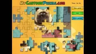 Мультик игра Тайная жизнь домашних животных: Пазл с Меллом (Mel Puzzle)