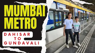 Mumbai Metro First Day | Full Infomation | Line 2A & Line 7 | @mariakhan.03