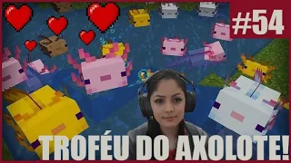 O PODER DA AMIZADE- TROFÉU DO AXOLOTE!!!- troféu de expansão ft.Miguel