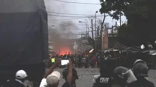 Madagascar anti-lockdown protests flare after alleged police violence | AFP