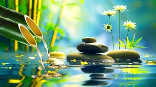 Bamboo Water Fountain l Relaxing Piano Music, Relaxing Music for Sleeping and Dreaming, Nature Sound