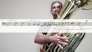 PLAY WITH ME#1//Waltz #2 by Shostakovich//STARTUBA//Eros Sabbatani//tuba music