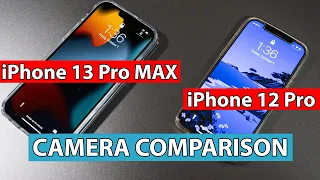 iPhone 13 Pro MAX Camera vs iPhone 12 Pro Camera | Daytime, Nighttime, Video and Audio Test