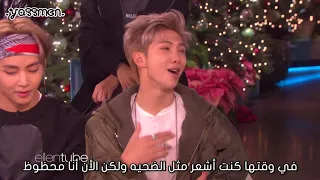 Ellen Show with BTS - Arabic Sub الترجمه العربيه