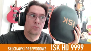 iSK HD 9999 - pełnowymiarowe słuchawki przewodowe
