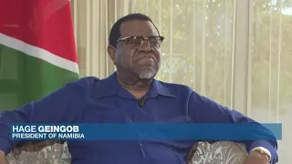 President of Namibia, Hage Geingob • FRANCE 24 English