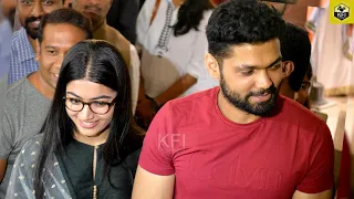 Rakshit Shetty Rashmika Mandanna Together At Avane Srimannarayana Movie Muhurtha | #KirikParty Film