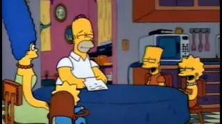 Homer Simpson Mocking Ned Flanders