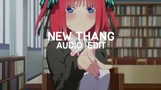 NEW THANG - REDFOO[ AUDIO EDIT ]