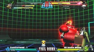 ComboFiend vs EG Justin Wong - GRAND FINALS FRXIV Marvel vs Capcom 3 Top 16