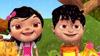 Rim Jhim Rim Jhim Barish Aayi | Hindi Nursery Poem | रिम झिम बारिश आई | Hindi Rhyme For Kids