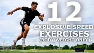 Increase your SPEED | 12 Bodyweight Exercises To Improve Running Speed