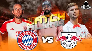 HARRY KANE DEBUT CURSED 🤣 Bayern Munich 0-3 RB Leipzig | LIVE WATCH ALONG with RANTS and HIGHLIGHTS