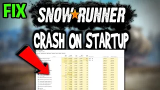 Snowrunner – How to Fix Crash on Startup – Complete Tutorial