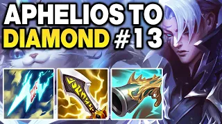 How to Climb with Aphelios ADC - Aphelios Unranked to Diamond #13 | League of Legends