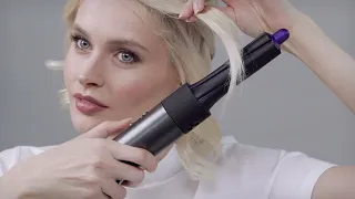 Создание локонов с помощью стайлера Dyson Airwrap на коротких волосах