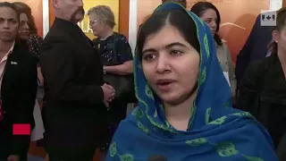 Malala returns to Pakistan for first time since attack