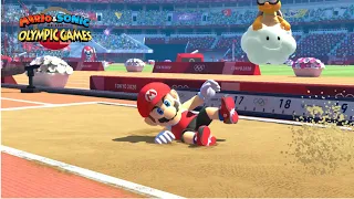 Mario & Sonic At The Olympic Games Tokyo 2020 Triple Jump All Character Switch