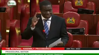 YES WE DONT HAVE NUMBERS BUT CHERERA IS NOT GOING ANYWHERE!!OPIYO WANDAYI SAYS IN PARLIAMENT
