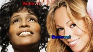 Mariah Carey & Whitney Houston - When You Believe (Karaoke / Instrumental)