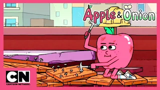 Apfel & Lauch | Wurden Apfel & Lauch hereingelegt? | Cartoon Network