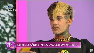 Teo Show - Zanni, despre traumele suferite in copilarie: "Fratele meu a ramas sub aripa mamei!"