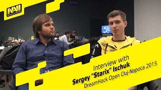 Interview with Sergey "Starix" Ischuk @ DreamHack Open Cluj-Napoca 2015 (ENG SUBS)