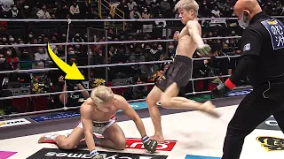 21 Minutes of Brutal Knockouts - MMA, Kickboxing & Bare Knuckle