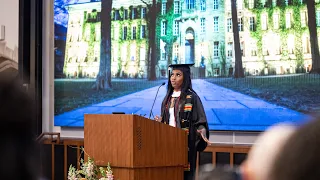 Princeton University Graduation Speech "FLI is Fly" | Gabriella Carter