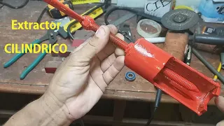 Como hacer un extractor de baleros casero.(Tipo cilindro)
