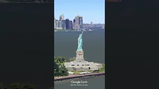 Statue of Liberty - Overview of New York City