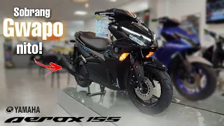 2023 New Yamaha Mio Aerox 155. Color Glossy black. Sobrang Astig nito 🤯 Price, Specs, features.