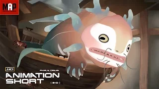 2D Animated Short Film "TSUNAMI"- Interesting Animation by The Animation Workshop