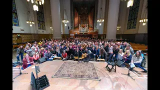 Choir Choir Choir sings Leonard Cohen’s classic ‘Hallelujah’