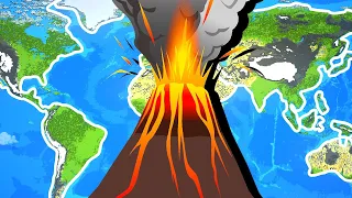 I Forced DISASTERS On Every Continent Until 1 Left (Worldbox)