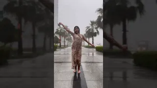 This cham cham in dubai was unexpected ⛈️