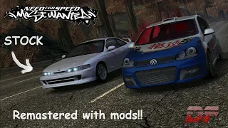 NFS MOST WANTED REDUX - Beating Sonny with a stock Integra Type R