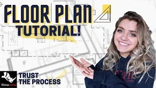 DRAWING FLOOR PLANS TUTORIAL | how to DRAW a FLOOR PLAN for beginners WORKFLOW (2021)