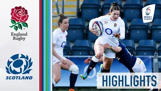 England v Scotland - HIGHLIGHTS | Statement of Intent From Red Roses | 2021 Women’s Six Nations