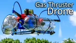 Gas Thruster Controlled Drone