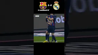 Barcelona VS Real Madrid Spanish Super Cup Final #barca #real #supercup #football #shorts