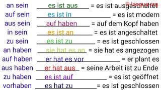 Nomen, Verben und Adjektive, Mix Vokabeln üben, Aufgaben, AA1-A2, B1-B2, C1, Wörter lernen, Deutsch