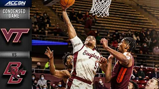 Virginia Tech vs. Boston College Condensed Game | 2021-22 ACC Men’s Basketball