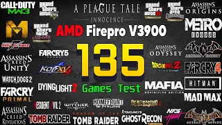 TOP 135 GAMES TESTED | AMD FirePro V3900 | 1GB + i5 2400 - 8GB RAM | in 2023