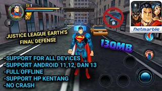 Game Justice League terbaik di android!!! ram 2gb lancar dan pastinya full offline