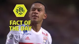 Memphis Depay scores his first Lyon hat-trick in the Ligue 1 Conforama : Week 10 / 2017-18