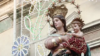 "Evviva Maria", la processione della Madonna delle Grazie - Giampilieri 2018