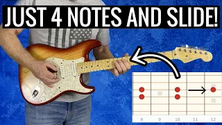 Have More FUN Soloing On Guitar // Using 4 NOTES!!!